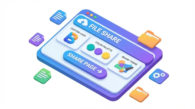 How to Create Branded File Sharing Pages