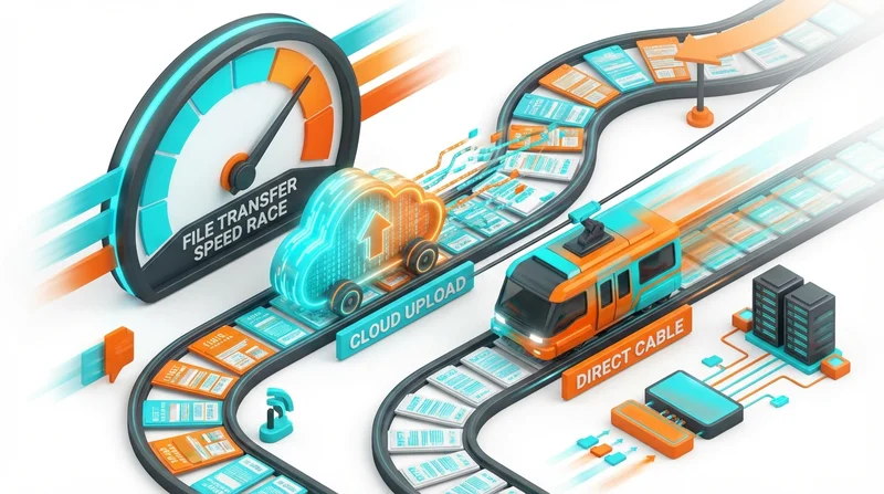 File Transfer Speed Comparison: Cloud Services vs Direct Transfer in 2026