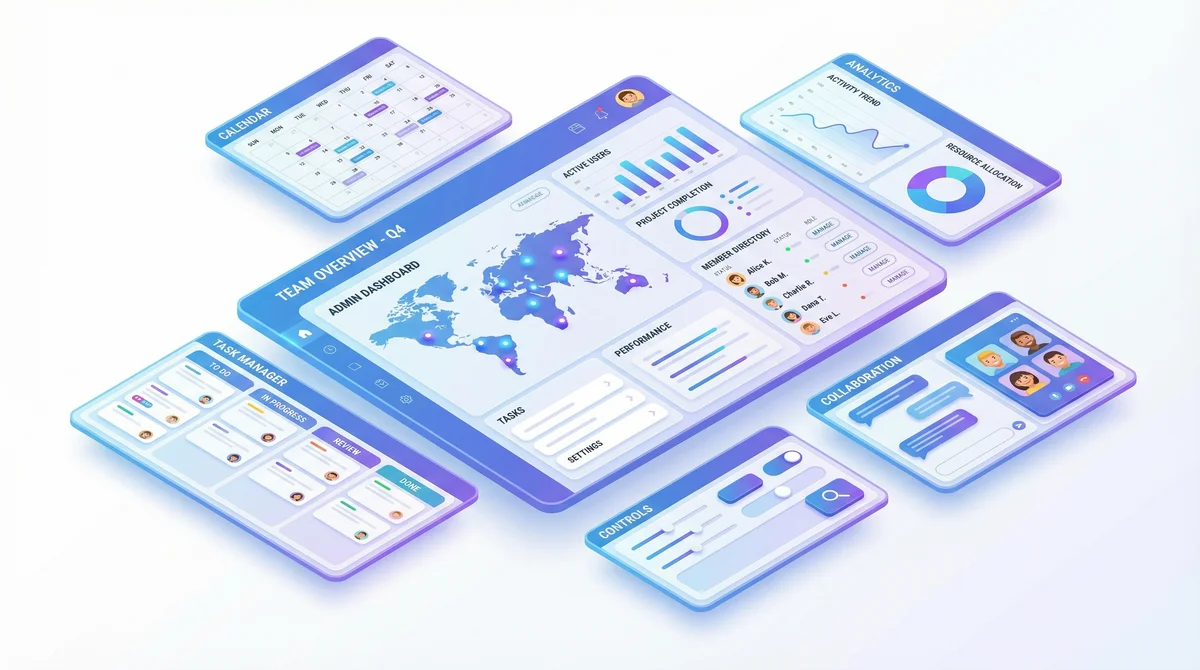 Dashboard illustration