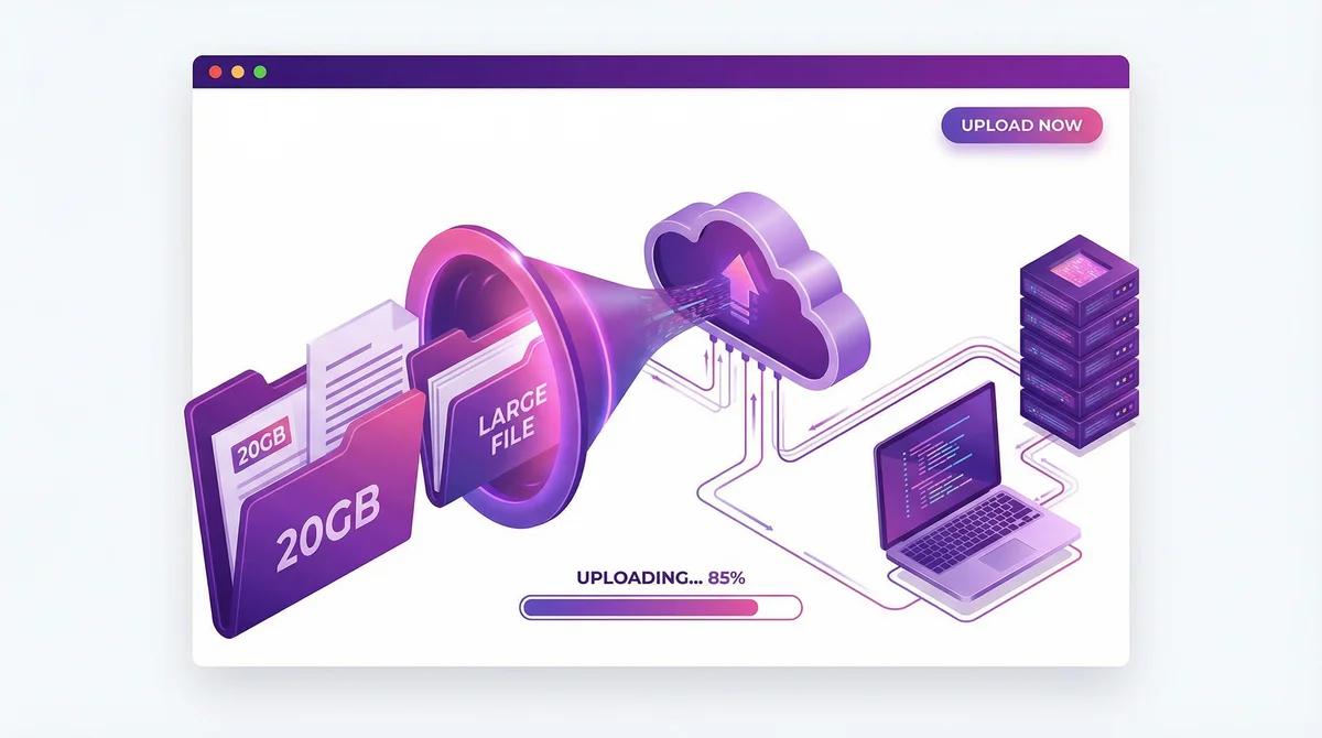 File upload illustration