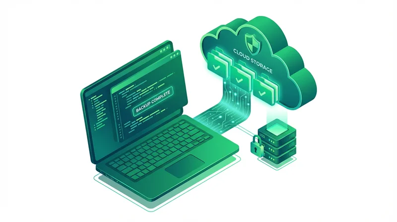 Developer backup illustration