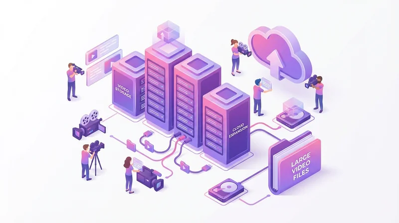 Video storage illustration