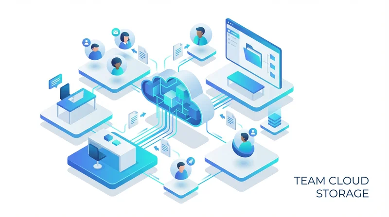 Team storage illustration